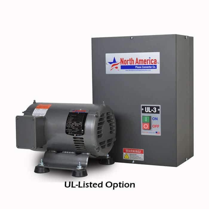 UL-3 UL-Listed Industrial Control Panel and UL Recognized Idler Motor