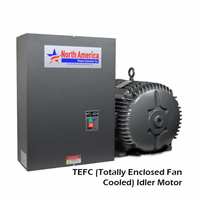 PL-60 with TEFC (Totally Enclosed Fan Cooled) Idler Motor