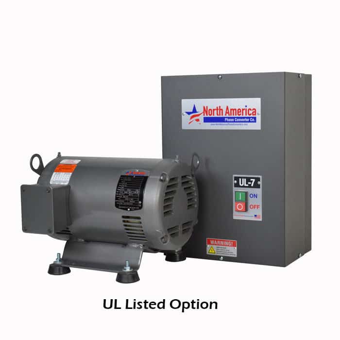 UL Listed Industrial Control Panel and UL Recognized Idler Motor
