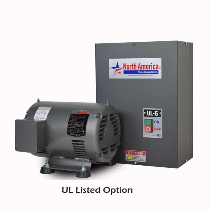 UL-5 UL Listed 5HP Converter