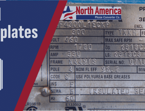 How to Read Motor Nameplates: A Key Step for Choosing the Right Phase Converter