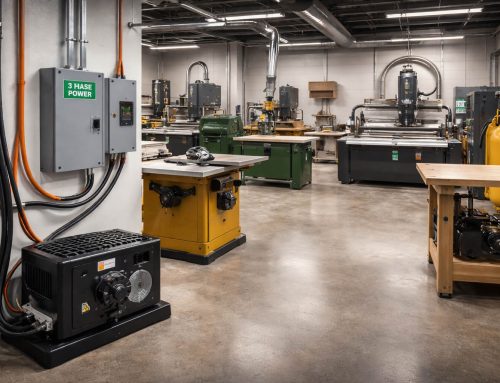 Multi-Machine Setups: Running Several Tools on One Phase Converter